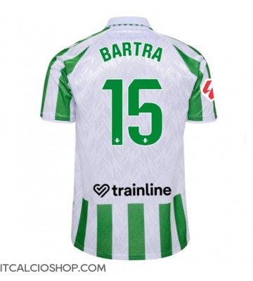 Real Betis Marc Bartra #15 Prima Maglia 2024-25 Manica Corta